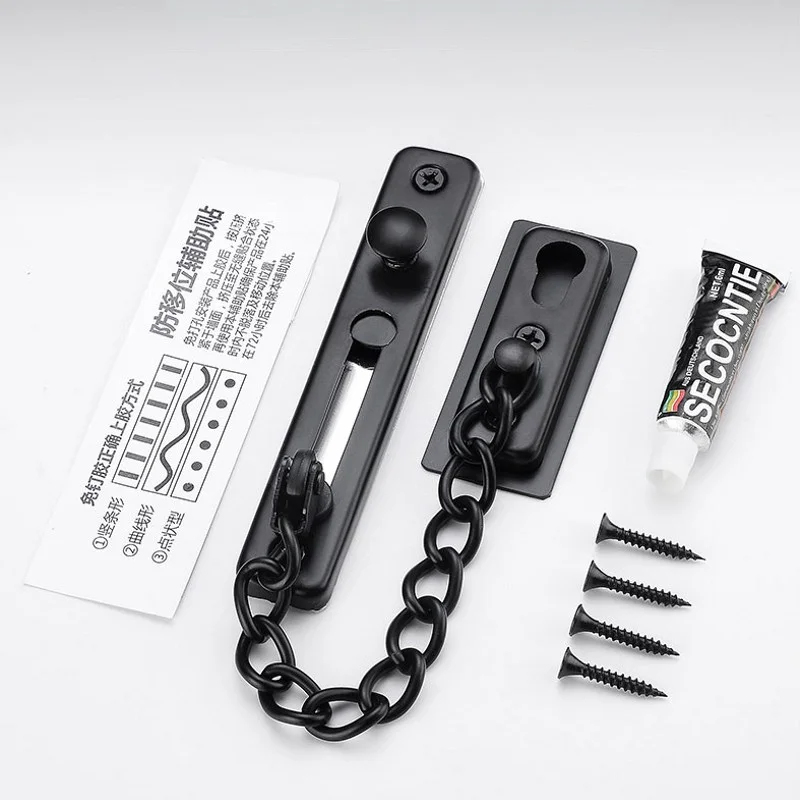 Door Chain Lock Stainless Stee - Security Chain Door avaliação e preço