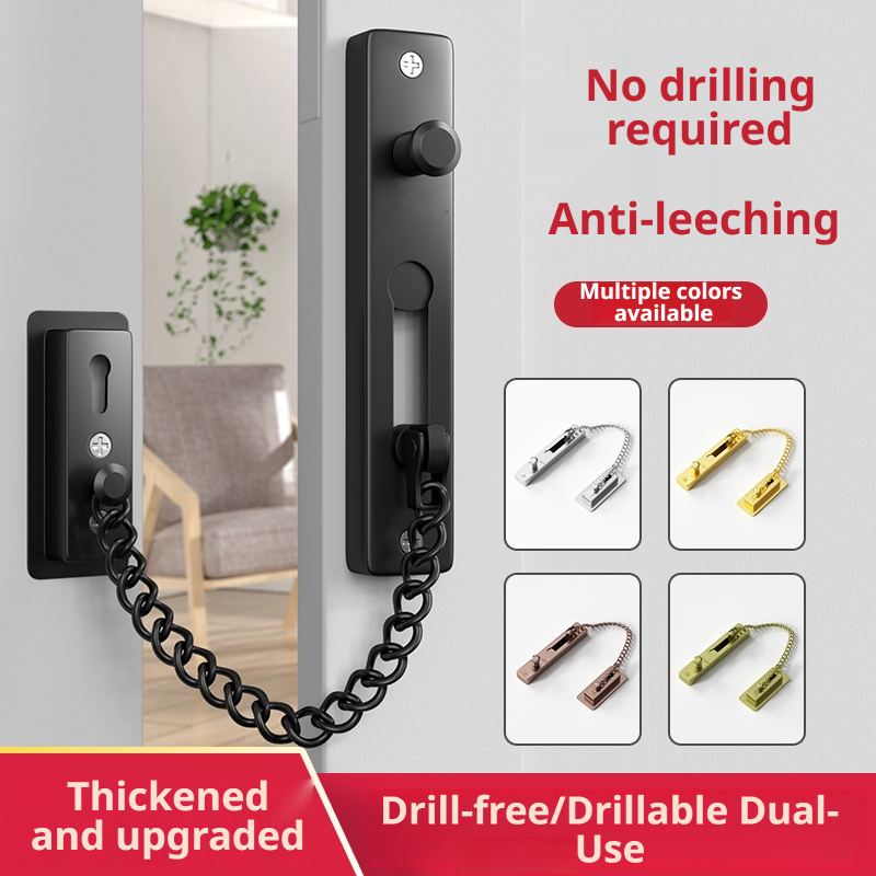 Heavy-Duty Polished Press Latc - Security Chain Door avaliação e preço