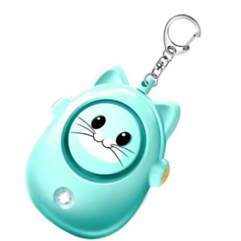 Cute Cat Personal Alarm, Women - Personal Alarm Keychain avaliação e preço