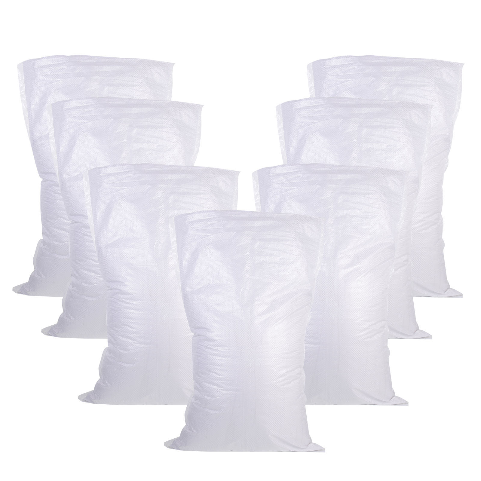 16Pcs Empty Woven Flood Sandba - Flood Barrier Bag avaliação e preço