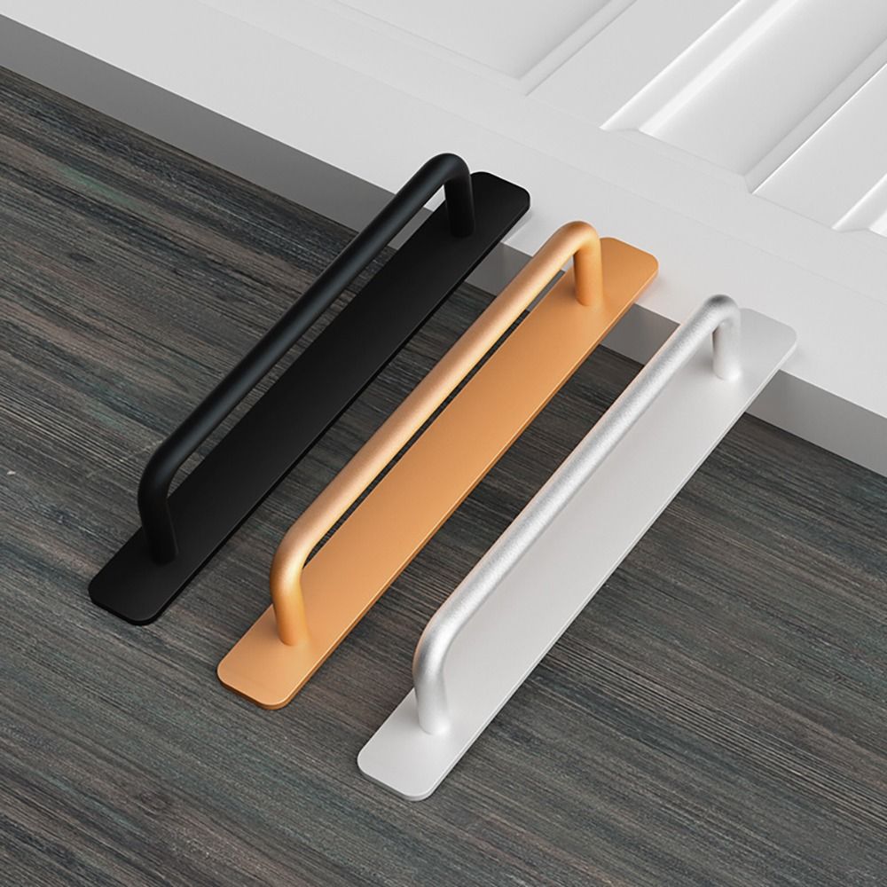 Punch-free Door Handle Aluminu - Window Lock Bar avaliação e preço