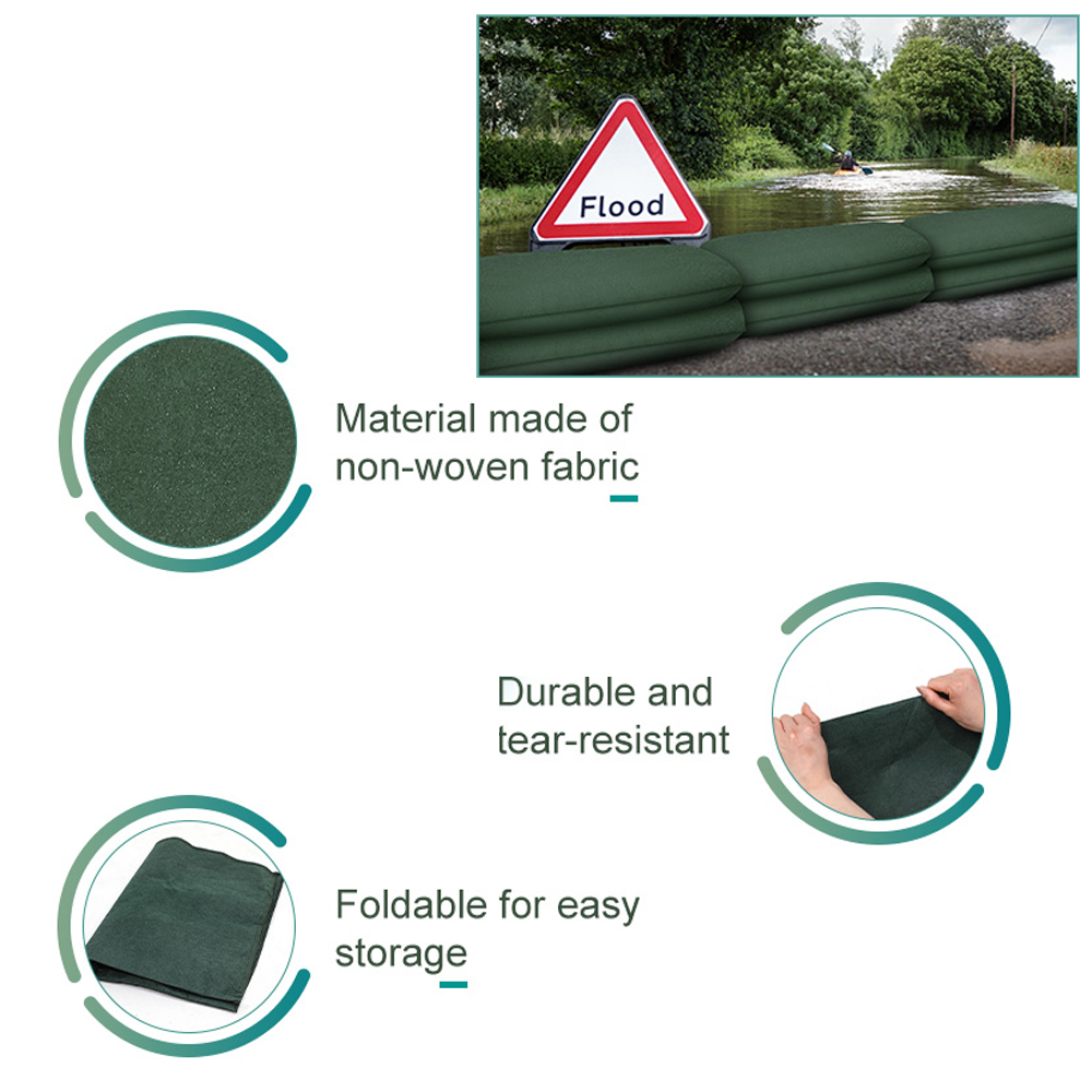 1PCS Water Activated Flood Bar - Flood Barrier Bag avaliação e preço