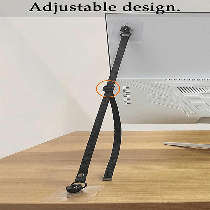 No Drill Adhesive Furniture An - Earthquake Anchor Strap avaliação e preço