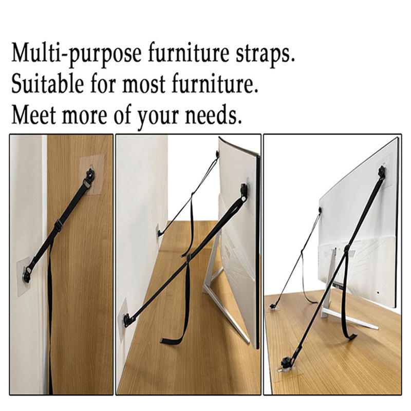No Drill Adhesive Furniture An - Earthquake Anchor Strap avaliação e preço