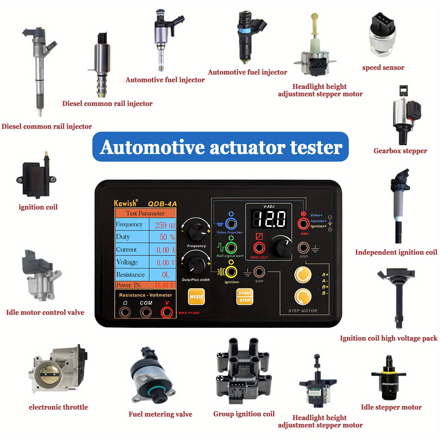 Auto Ignition Coil Test Inject - Co Detector Plug avaliação e preço