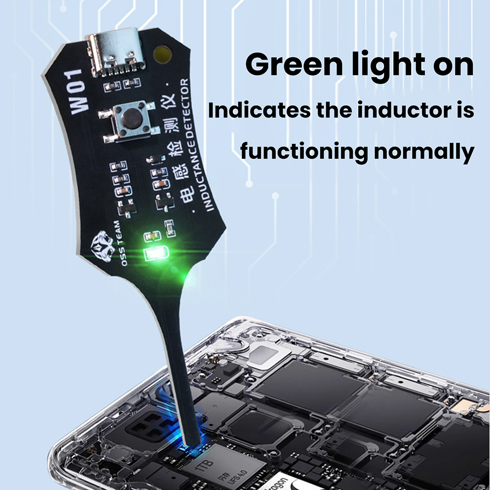 W01 Type C Inductance Tester M - Co Detector Plug avaliação e preço