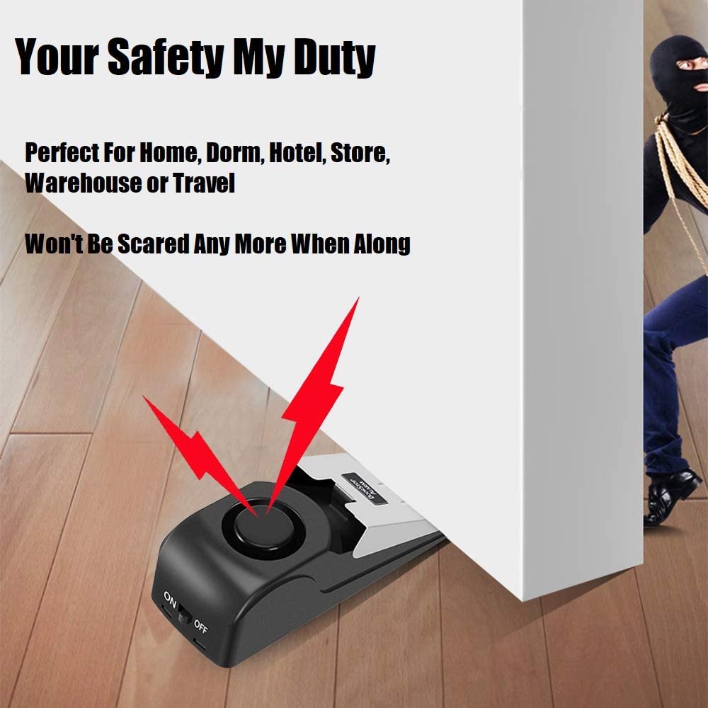 Upgraded Door Stopper Alarm Po - Door Stop Alarm avaliação e preço