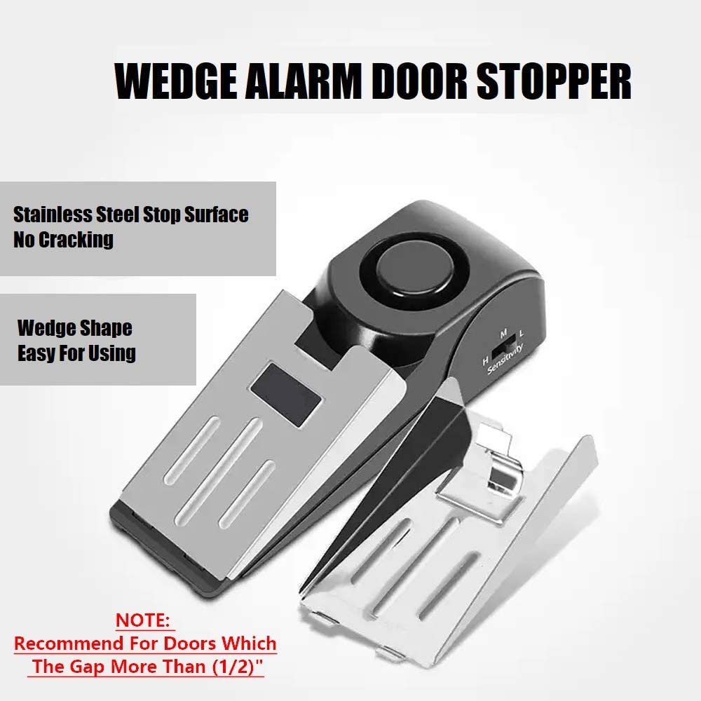 Upgraded Door Stopper Alarm Po - Door Stop Alarm avaliação e preço