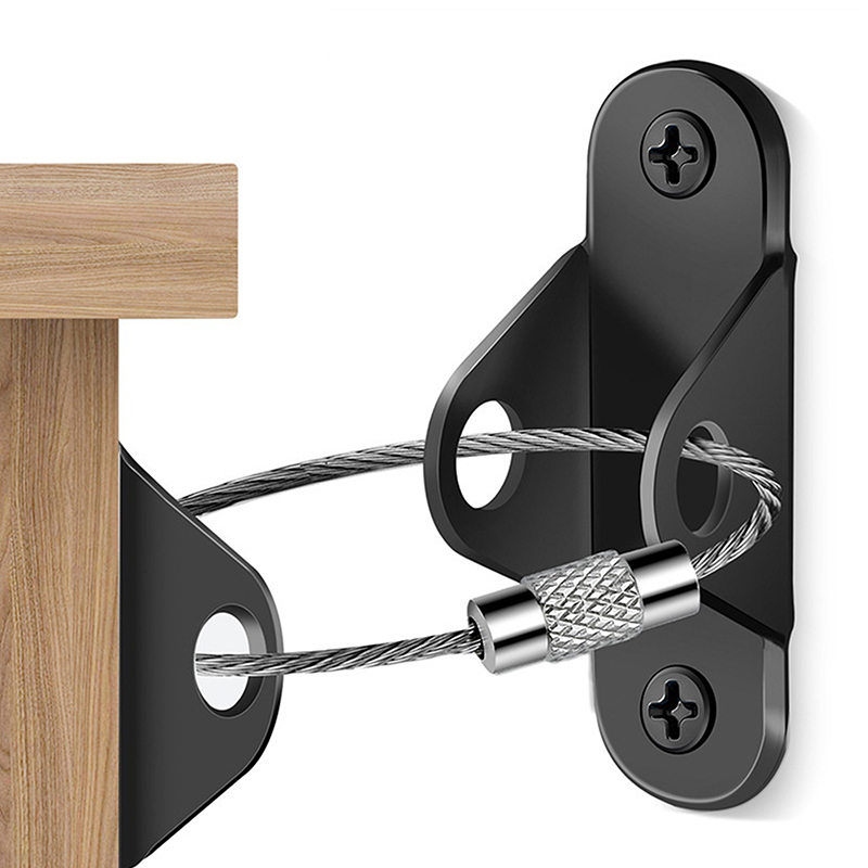 1Set Anti-Tip Furniture Anchor - Earthquake Anchor Strap avaliação e preço