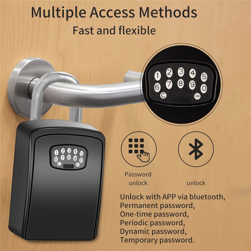 A92Z TUYA Smart Key Box Blueto - Lockbox Key Secure avaliação e preço
