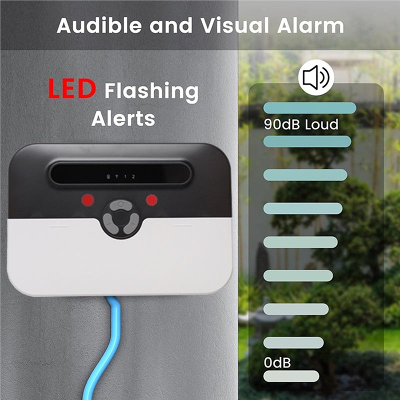 A05E-Smart Wifi Water Level Al - Water Alarm Sensor avaliação e preço