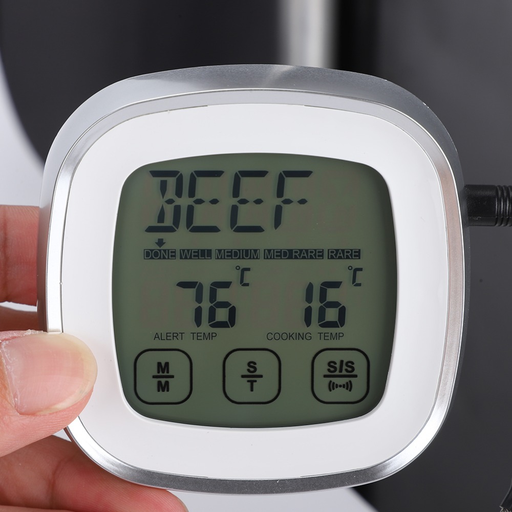 Touch Screen Digital Meat Ther - Pool Alarm Float avaliação e preço