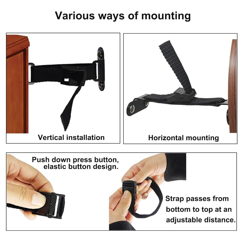 Easy Install Earthquake Proof  - Earthquake Anchor Strap avaliação e preço